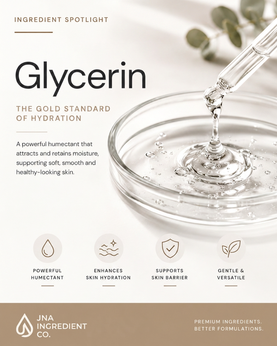 Ingredient Spotlight: Glycerin – Why It Remains a Formulation Essential