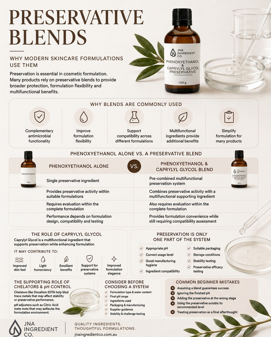 Why Formulators Choose Preservative Blends Instead of Single Preservatives