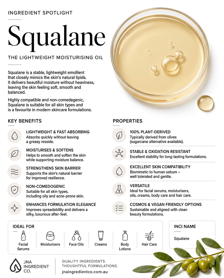 Ingredient Spotlight: Squalane – Why It's One of Skincare's Most Loved Oils