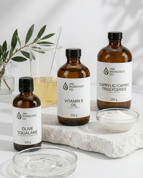 Ingredients designed for stable emulsions, texture, and skin feel