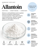Inforgraphic for Allantoin - High‑performance Allantoin premium supplier‑grade aesthetic for soothing, healing, and moisture‑locking skincare products